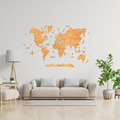 Geo-Decor - Wooden World Map